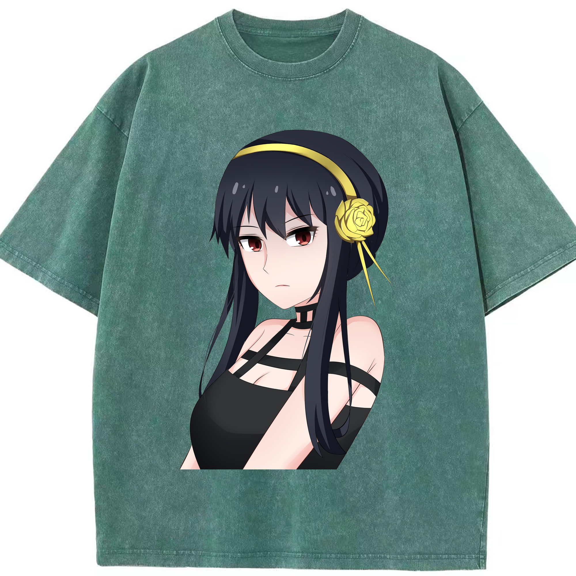（画像用） SPY×FAMILY间谍家家酒 綿100% ヴィンテージ風 半袖Tシャツ（フロントプリント）